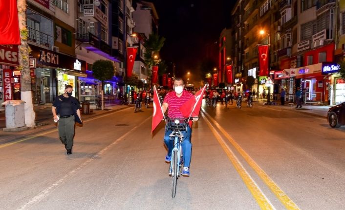 Malatya’da bisikletli denetim