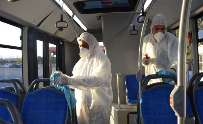 Malatya’da okullar açıldı dezenfekte çalışmaları yoğunlaştı