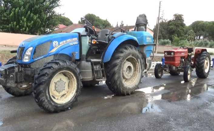 Manisa’da çalınan 2 traktörü jandarma 1 haftada buldu