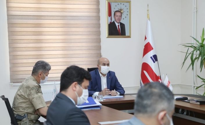 Mardin’de 112 Acil Çağrı Merkezi İl Koordinasyon Komisyonu toplandı