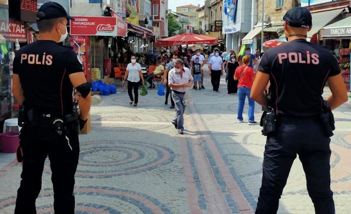 Maske denetiminde ilginç anlar yaşandı