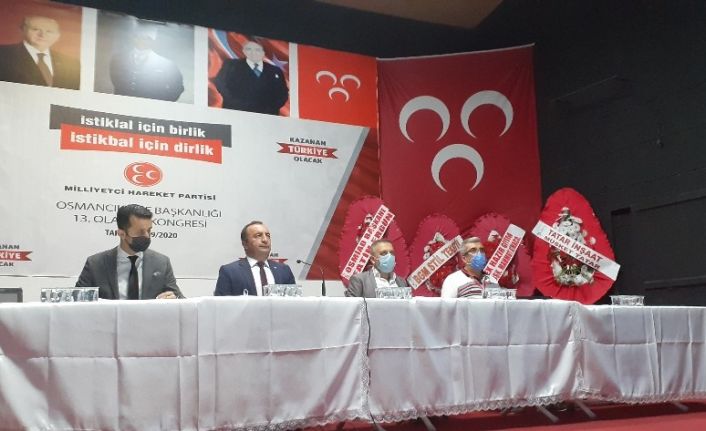 MHP Osmancık’ta tek aday, tek listeli kongre