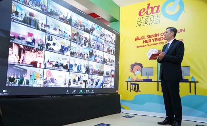 Milli Eğitim Bakanı Selçuk: “81 ilimizde şu anda bin 420 adet ’EBA Destek Noktası’ kurmuş durumdayız”