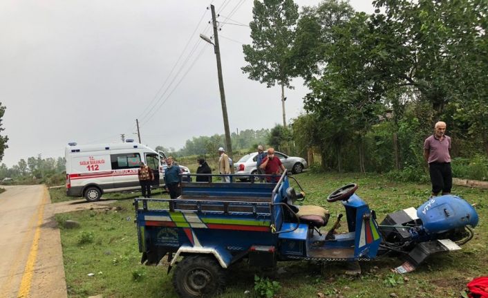 Patpat kazası: 1 yaralı