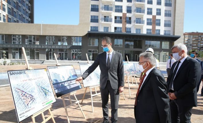 Sahabiye Kentsel Dönüşüm Projesi’nde 7 bloktan oluşan 622 daire ve 55 işyerinin yapımı tamamlandı