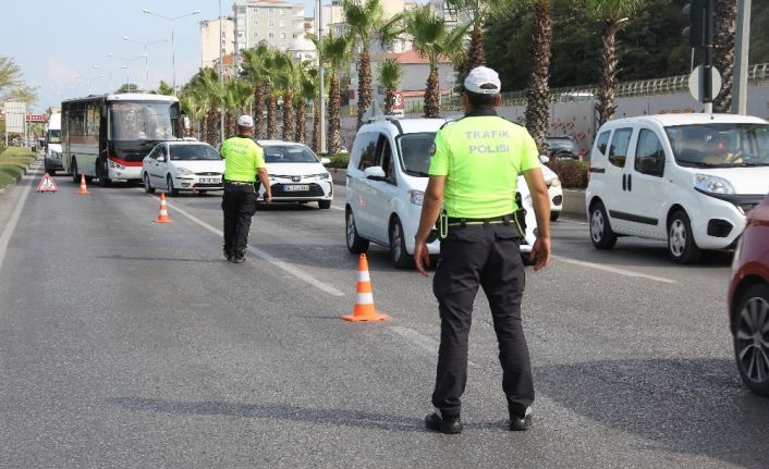 Samsun’da polisten fazla yolcu denetimi