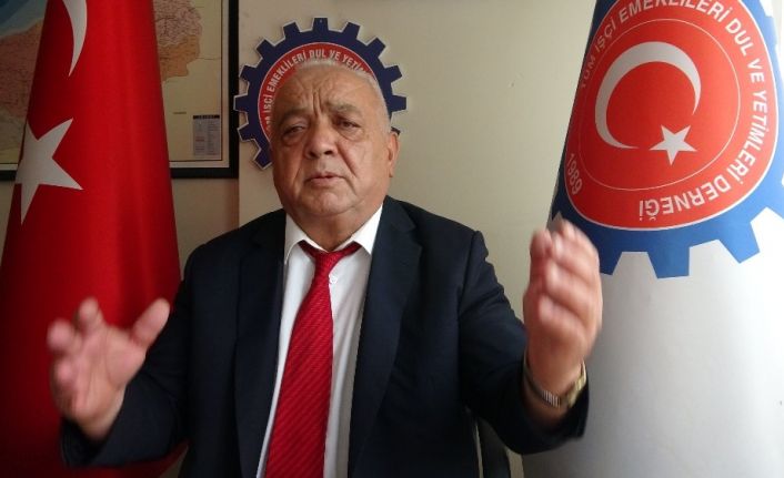 Sarıoğlu, “En kısa sürede sorunu çözeceklerini emeklileri mağdur etmeyeceklerini söylediler”