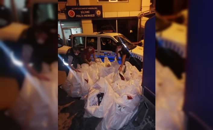 Silivri polisinden 250 bin TL’lik "sahte markalı" ayakkabı operasyonu