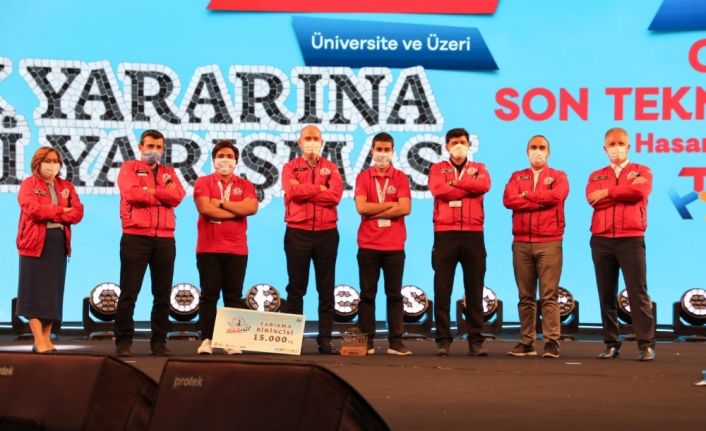 TEKNOFEST’te İnsanlık Yararına Teknoloji Kategorisinde HKÜ ekibi birinci oldu