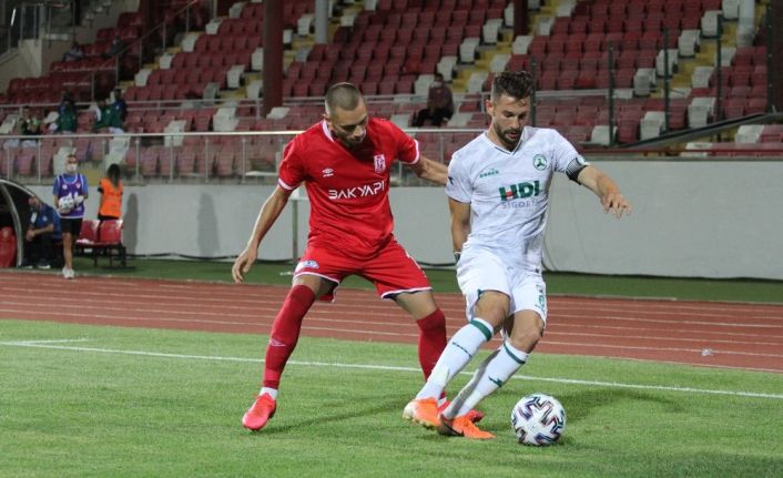 TFF 1. Lig: Balıkesirspor: 1 - Giresunspor: 0 (İlk yarı sonucu)