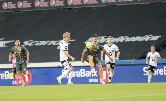 UEFA Avrupa Ligi 3. Eleme Turu: Rosenborg: 0 - Alanyaspor: 0 (İlk yarı)