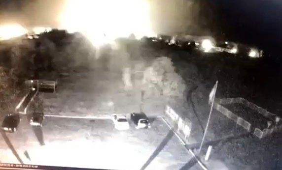 Ukrayna’da askeri uçağın düşme anına ait görüntüler ortaya çıktı