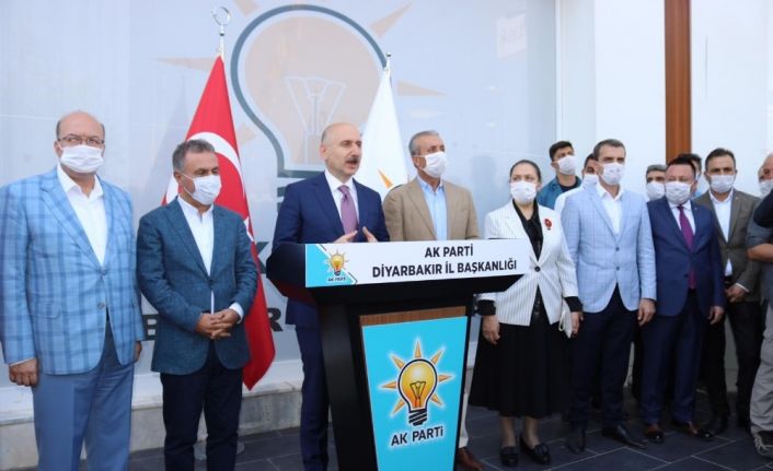 Ulaştırma ve Altyapı Bakanı Karaismailoğlu: "18 yılda Diyarbakır’a 7 milyar liranın üzerinde yatırım yapıldı"