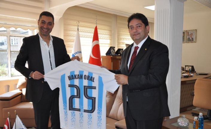 UYAFA CUP Koordinatörü Ali Güney’den Başkan Oral’a ziyaret