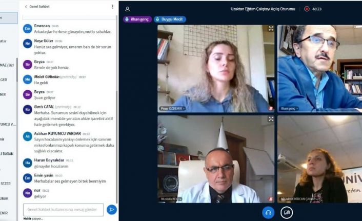 Uzaktan eğitimi iyileştirme çalışmaları masaya yatırılıyor