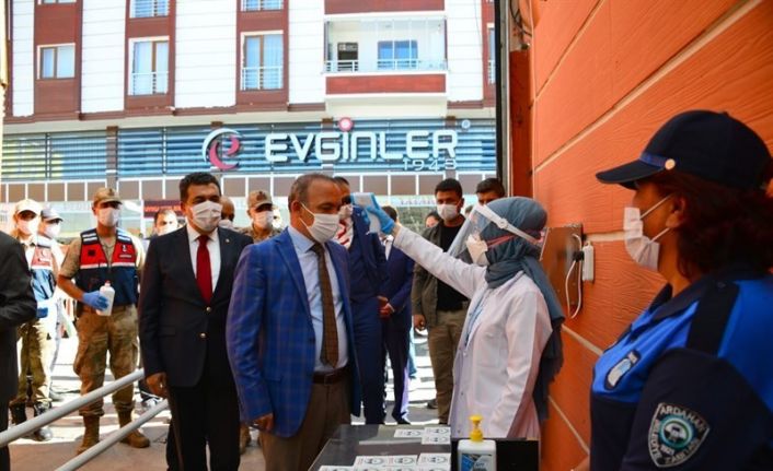 Vali Hüseyin Öner başkanlığında, Koronavirüs denetimleri aralıksız devam ediyor