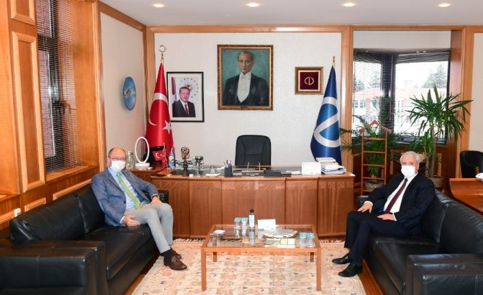 YÖK Yürütme Kurulu Üyesi Prof. Dr. Gündoğan’dan Rektör Erdal’a ziyaret