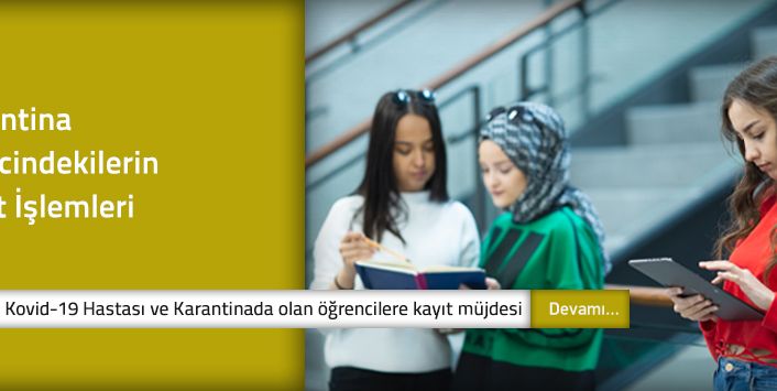 YÖK’ten Covid-19 hastası olan veya karantinada olan öğrenciler hakkında açıklama