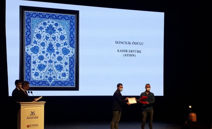 Zeytinburnu Kültür ve Sanat Merkezi’nden Öğretim Görevlisi Ertürk’e ödül