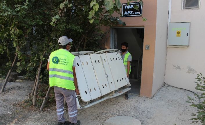 5 ilçede 7 hastaya yatak yardımı yapıldı