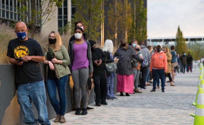 ABD’de başkanlık seçimlerine 8 gün kala 60 milyondan fazla kişi oy kullandı