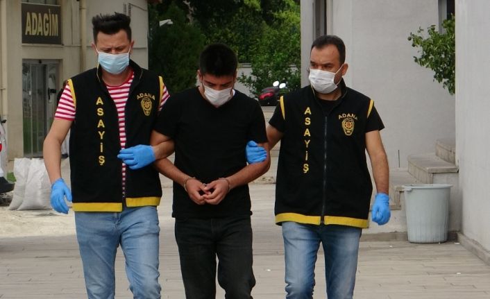 Adana’da 3 evden 20 bin lira tutarında altın ve para çalan zanlı tutuklandı