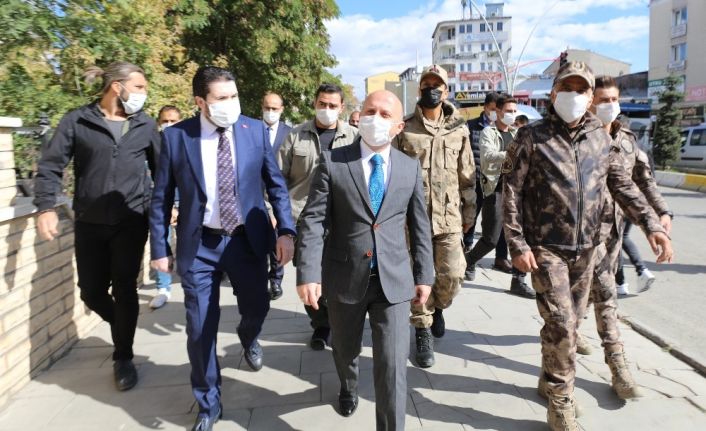 Ağrı’da "Sağlık İçin Hepimiz İçin" sloganıyla korana virüs denetimleri yapıldı