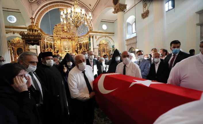 AK Parti İstanbul Milletvekili Markar Esayan son yolculuğuna uğurlandı