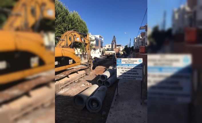 ASKİ Aydın’ın alt yapısını yeniliyor