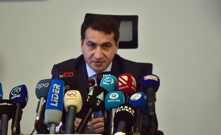 Azerbaycan Cumhurbaşkanı Yardımcısı Hacıyev: "Ermenistan’ın sivillere yönelik saldırılarını soykırım olarak görüyoruz"