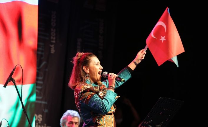 Azerbaycan Devlet Sanatçısı Azerin; “Yakın zamanda Dağlık Karabağ’da Çırpınırdı Karadeniz’i söyleyeceğim”