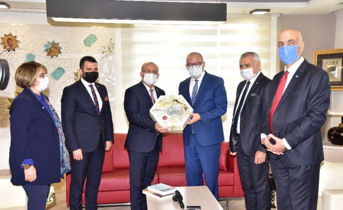 Başkan Ergün Kent Konseyleri Birliğini ağırladı