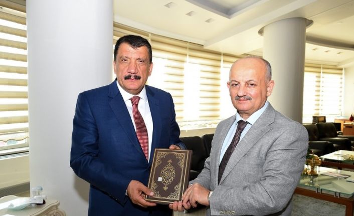 Başkan Gürkan, Müftü Işıldar’ı ağırladı