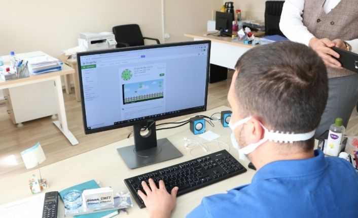 Bilgisayar mühendisi korona virüs oyunu geliştirdi