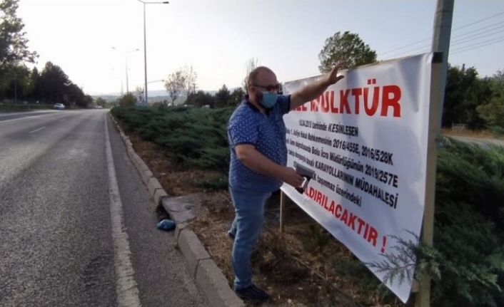 Bolu’da, D-100 Karayolu Ankara yönü kapanma riski ortadan kalktı