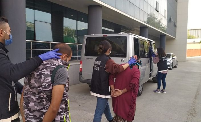 Bursa’da yapılan uyuşturucu operasyonunda 7 gözaltı