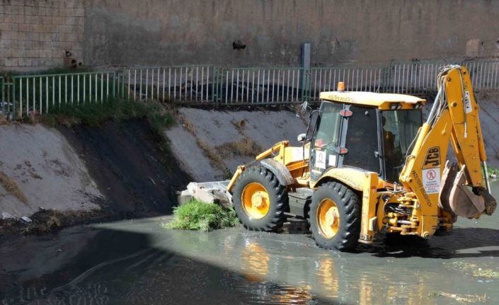 Çöp yatağına dönen Zergan Deresi temizleniyor
