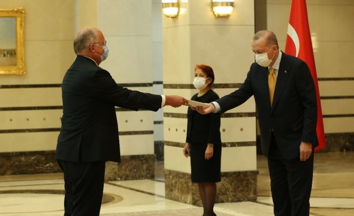 Cumhurbaşkanı Erdoğan, Belçika Büyükelçisini kabul etti