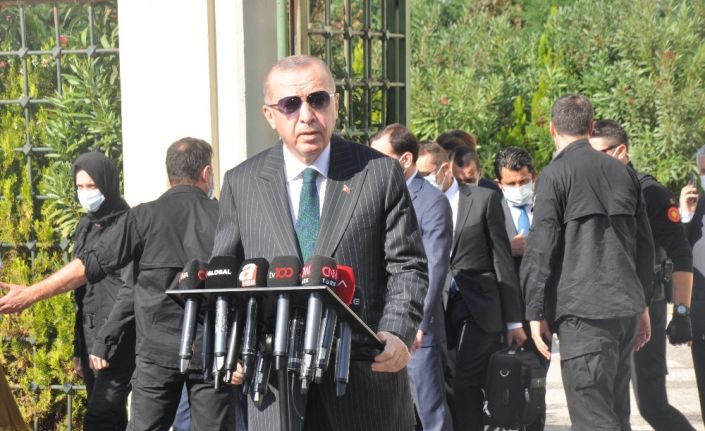 Cumhurbaşkanı Recep Tayyip Erdoğan; "S-400 testi yapıldı doğrudur, halen yapılıyor. Amerika’nın bu yaklaşımı kesinlikle bizi bağlamaz"