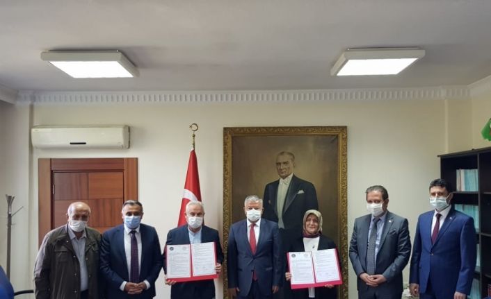 Develi’de yapılacak olan 70 kişilik öğrenci yurdunun protokolü imzalandı