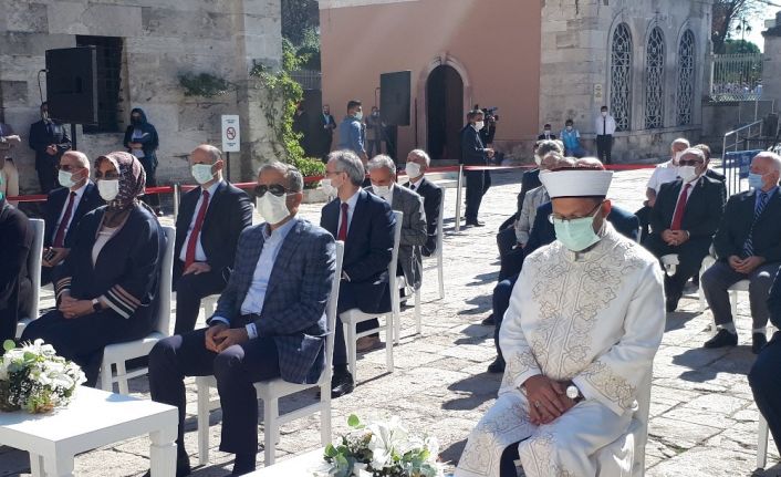 Diyanet İşleri Başkanı Prof. Dr. Erbaş Ayasofya-i Kebir Cami-i Şerifi Sempozyumu’nun açılışına katıldı