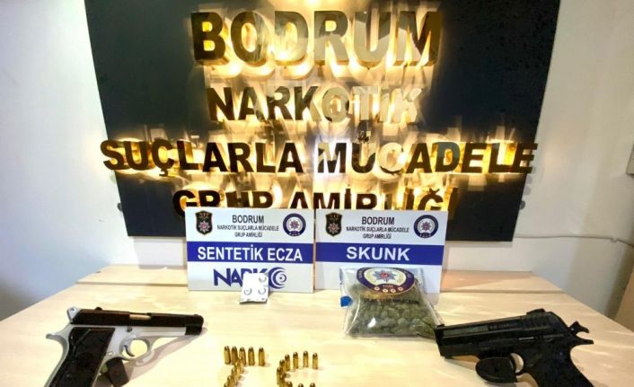 Durdurulan otobüste ele geçirildi