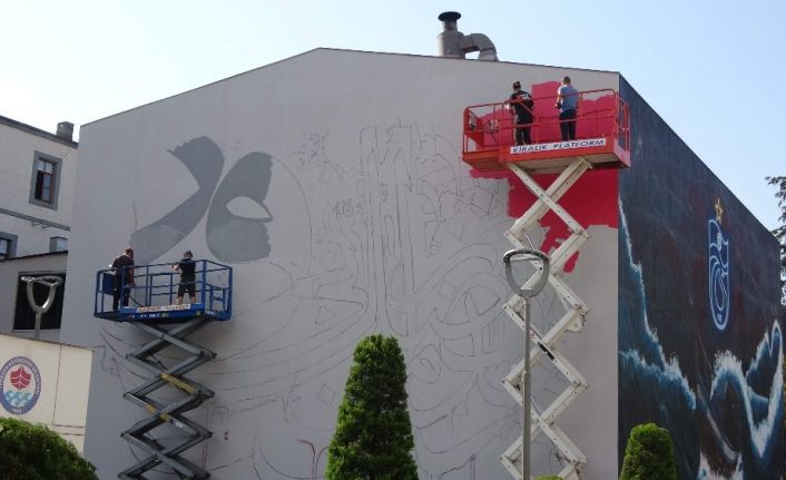 Geleneksel hat sanatı ile grafiti sanatı dünyada ilk kez Trabzon’da birlikte yorumlanacak