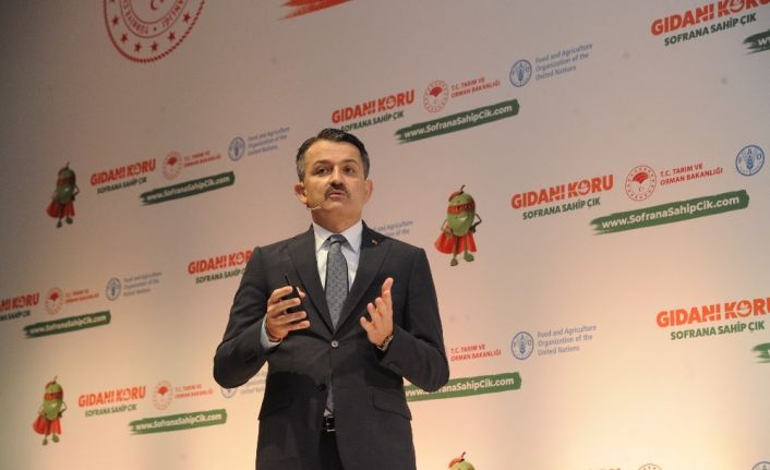 ’’Gıdanı Koru Sofrana Sahip Çık’’ kampanyası Tarım ve Orman Bakanlığı öncülüğünde başladı