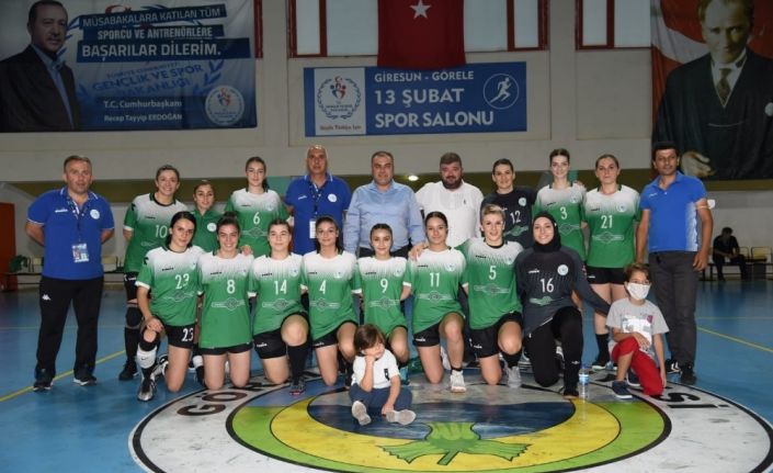Görele Belediyespor, Kadınlar Hentbol Süper Ligi’nde ilk galibiyetini aldı