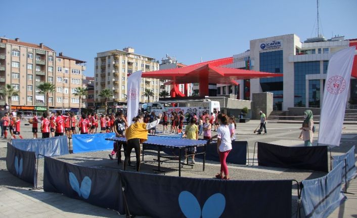 ’Her Yerde Spor Herkes İçin Spor’ etkinlikleri Canik’te başladı