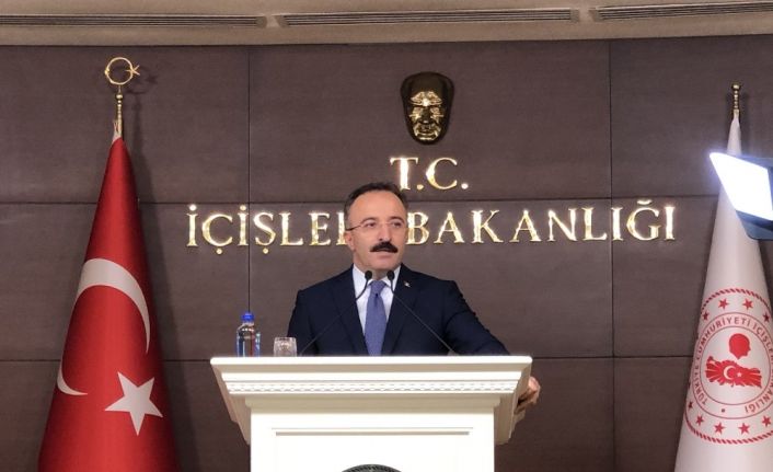 İçişleri Bakanlığı Sözcüsü Çataklı: “İç güvenlik operasyonları kapsamında toplam 10 bin 229 operasyon, şehirlerde de bin 425 operasyon yapılmıştır”