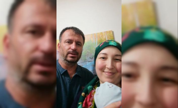 Kadavradan rahim nakliyle anne olan Derya Sert, bebeğini kucağına alıp mutluluğunu paylaştı