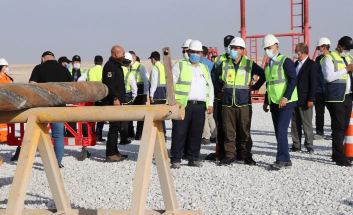 Karadeniz gazı Tuz Gölü Yeraltı Depolama sahasında depolanacak