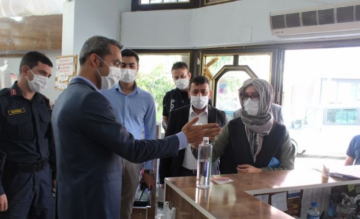 Kaymakam Çiçek: ’’Toplumda Korona virüse karşı olan bilinci yükseltmeye çalışıyoruz’’